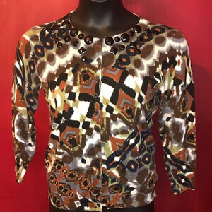 Kenar Embellished Cardigan Size S